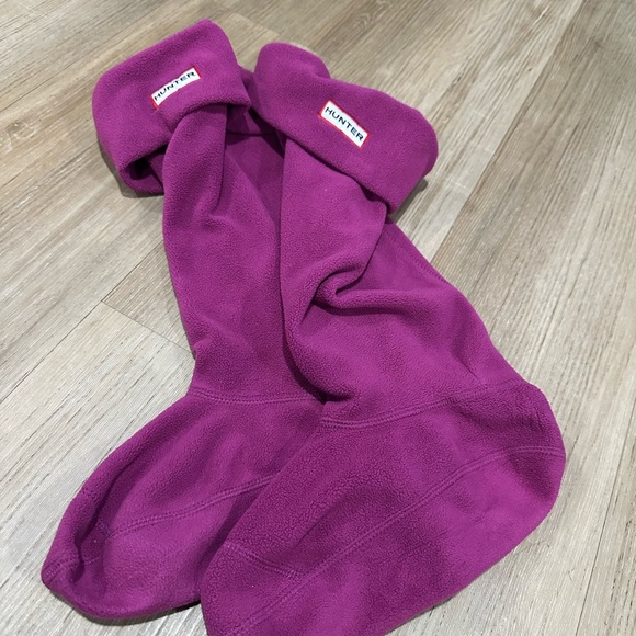 Hunter fleece socks new no tags size L 8/10 USA - Picture 2 of 6